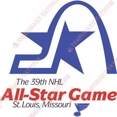 NHL All Star Game Customize Temporary Tattoos Stickers NO.20